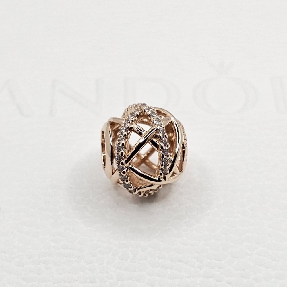 🎁Authentic Pandora ROSE GALAXY CHARM